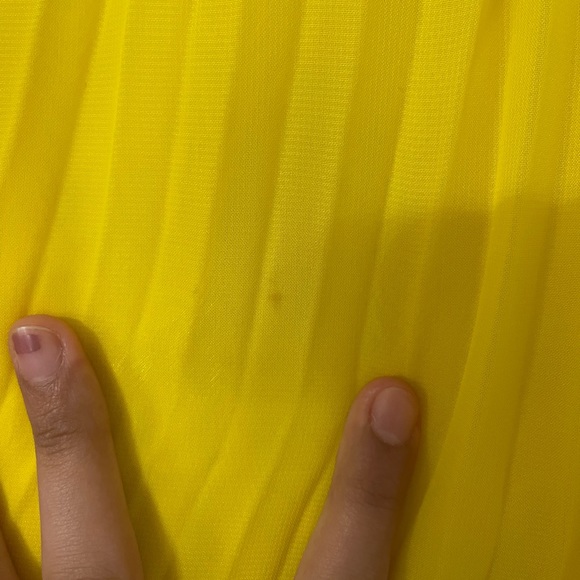 Target Disney Princess collection yellow pleated midi skirt 🌹💛 - Picture 3 of 5